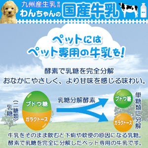 ドギーマンハヤシ わんちゃんの国産牛乳 1000ml ﾜﾝﾁﾔﾝｺｸｻﾝｷﾞﾕｳﾆﾕｳ1000ML-イメージ3