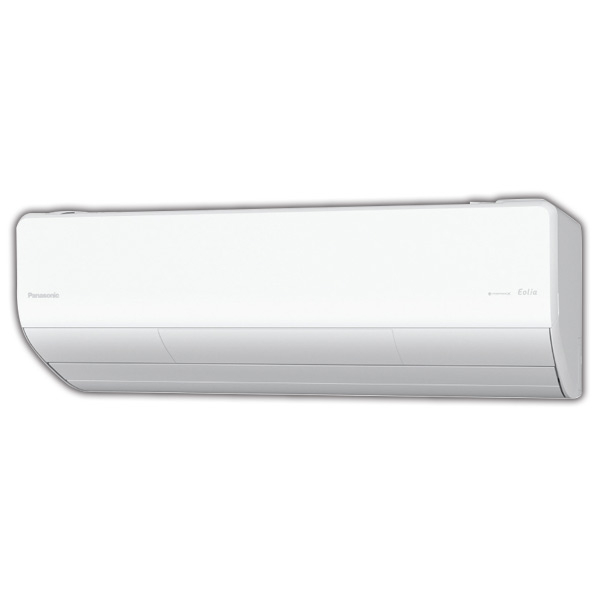 パナソニック 「標準工事費サービス」 23畳向け 自動お掃除付き 冷暖房インバーターエアコン Eolia(エオリア) Xシリーズ Xシリーズ CS-X714D2-W-S Xシリーズ kW 室内機/室外機