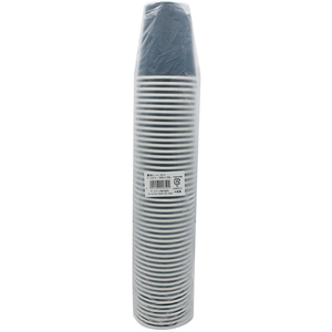 アートナップ 厚紙デニムグレーカップ 280mL 50P FCF457S-73090121-イメージ3