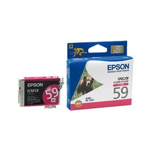 エプソン インクカートリッジ マゼンタ マゼンタ ICM59-イメージ1