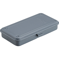 トラスコ トランク型工具箱　２０３Ｘ１０９Ｘ３５　アーセナルグレイ T-19DG