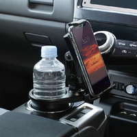 槌屋ヤック ZE-47 ドリンクインタブレットホルダー ブラック