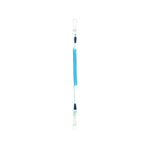 オーエッチ工業 OH/落下防止用セーフティコードステンレスワイヤー入 WLL1Kg ライトブルー ライトブルー43017003.21 FC391FT-3706095-イメージ1