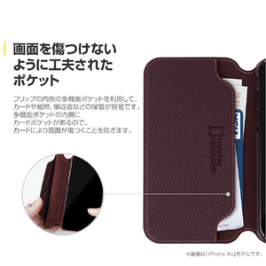 National Geographic iPhone SE(第3世代)/SE(第2世代)/8/7用Eco-Leather FOLIO CASE ブラック NG19047I9-イメージ8