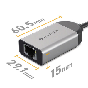 Hyper HyperDrive USB-C to 2．5Gbps Ethernetアダプタ HP-HD425B-イメージ6