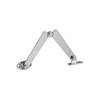トラスコ中山 TRUSCO　スチール製タスキステー　全長100mm　右用 TS-24-R