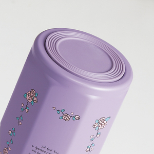 スケーター 八角ステンボトル(500ml) クロミフラワーレトロ STO5ｸﾛﾐﾌﾗﾜ-ﾚﾄﾛ-イメージ6