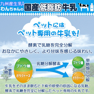 ドギーマンハヤシ わんちゃんの国産低脂肪牛乳 1000ml ﾜﾝﾁﾔﾝｺｸｻﾝﾃｲｼﾎﾞｳｷﾞﾕｳﾆﾕｳ1L-イメージ3
