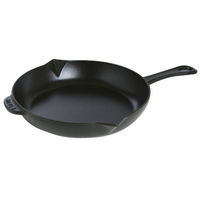 STAUB ストウブ ビュッフェスキレット 26cm ブラック 40510-617 FC370LA-0561050