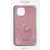 GUESS iPhone 15用グリッター 背面ケース PINK GUHCP15SHG4SGP-イメージ1