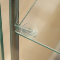 不二貿易 96048ｶﾞﾗｽｹ-ｽ3ﾀﾞﾝﾊｲﾒﾝﾐﾗ-ﾂｷ ガラスコレクションケース3段