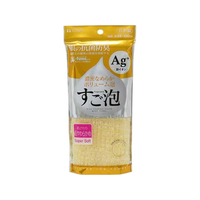 東和産業 すご泡銀抗菌 ナイロンタオル 超やわらかめ FCJ276P-34740
