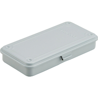 トラスコ トランク型工具箱　２０３Ｘ１０９Ｘ３５　ライトグレイ T-19LG