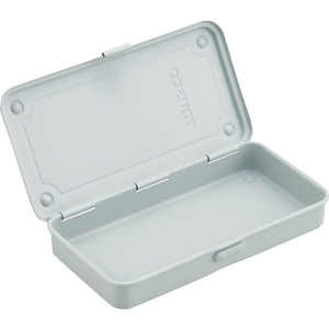 トラスコ トランク型工具箱　２０３Ｘ１０９Ｘ３５　ライトグレイ T-19LG-イメージ5