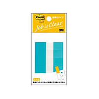 3M ポスト・イット フィルム 詰替 ハーフサイズ 詰替用 44×12mm スカイブルー 4冊 F894351-680RH-2