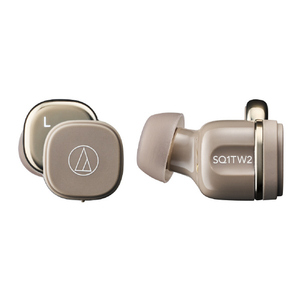 オーディオテクニカ 完全ワイヤレスヘッドフォン カフェラテ ATH-SQ1TW2 CA オーディオテクニカ 完全ワイヤレスヘッドフォン カフェラテ ATH-SQ1TW2 CA