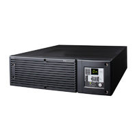 オムロン 無停電電源装置 常時インバータ/2KVA/1600W/ラックマウント/3U BU200RWN