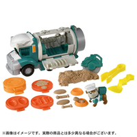 タカラトミー ラブル&クルー グラベルじいちゃんのクルーフードトラック(お砂付き) ﾊﾟｳﾊﾟﾄﾗﾌﾞﾙｸﾙ-ｸﾞﾗﾍﾞﾙｼﾞｲﾁﾔﾝ