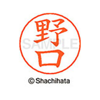 シヤチハタ ネームペン用ネーム シルバー 既製 野口 FC47377-X-GPS-1606