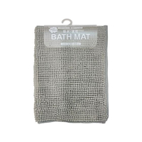 キヨピカファクトリー 吸水速乾バスマット 40cm×60cm グレー FC556SK