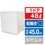 ジーマックス 【右開き】業務用 48L 1ドア冷蔵庫（コンプレッサー式） ホワイト ZR-48-イメージ1