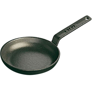 STAUB ストウブ ミニフライパン 12cm 黒 40509-529 FC665LE-1897900-イメージ1