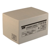 トラスコ中山 TRUSCO 業務用ポリ袋 透明・箱入 0.1×120L 100枚入 FC566HK-2072052