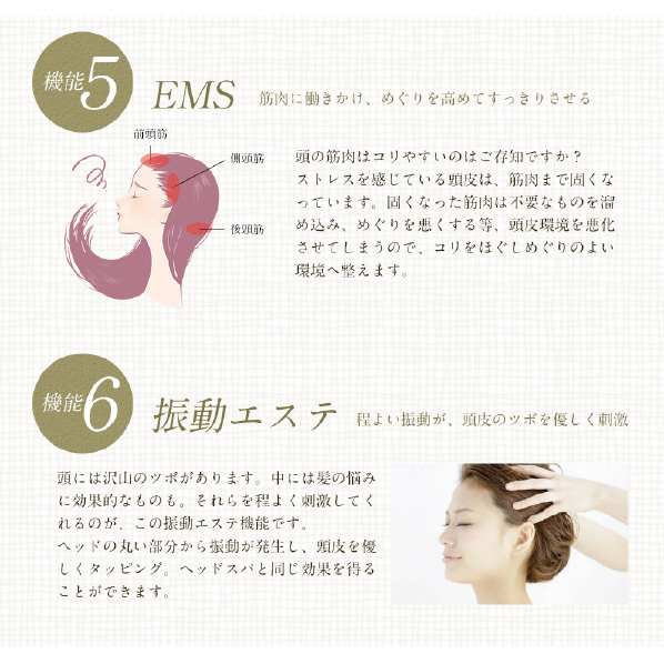 belulu 美顔器 KRD1046-WT ホワイト belulu 美ルル ブリリアントヘアー