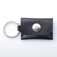 MAMORIO MAMORIO用レザーチャーム チャコールブラック MAMLZ-C-001-CB