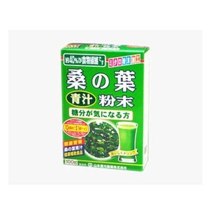 山本漢方製薬 桑の葉青汁末100% 100g FCN2109-イメージ1