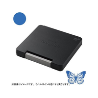 シヤチハタ スタンプ台 タフダ いろもよう 瑠璃色 FC570ST-HTD-B-B