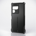 エレコム Xperia 1 VIII用 ZEROSHOCK ケース 極限 MAGKEEP ブラック PM-X261ZEROMKBK
