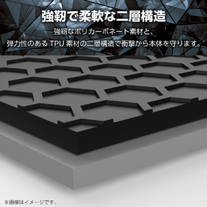 エレコム Xperia 1 VIII用 ZEROSHOCK ケース 極限 MAGKEEP ブラック PM-X261ZEROMKBK-イメージ4