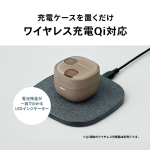 オーディオテクニカ 完全ワイヤレスヘッドフォン フォレストグリーン ATH-SQ1TW2 GR-イメージ10