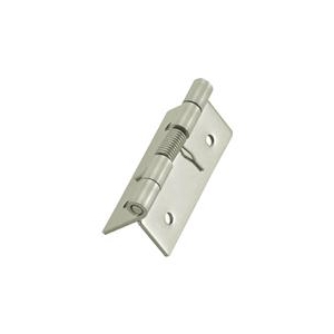 トラスコ中山 TRUSCO　ステンレス製スプリング蝶番　全長25mm TSH-25C-イメージ1