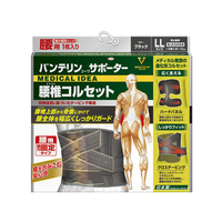 興和 バンテリンコーワサポーター 腰椎コルセット ゆったり大きめLL FC12284