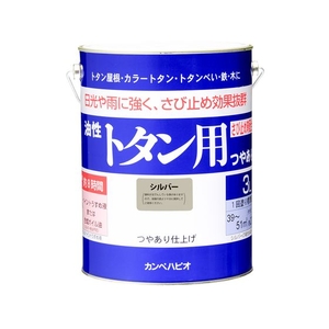 カンペハピオ 油性トタン用 シルバー 3L FCB200N-イメージ1