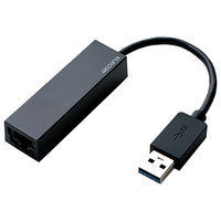 エレコム USB3．0 ギガビットLANアダプター ブラック EDCGMGUA3B