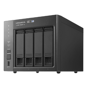 I・Oデータ 10GbE&マルチギガビット対応 Linuxベース 4ドライブNAS 8TB HDL4-LX08-イメージ1