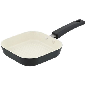 ＬＩＶ ＰＬＵＳ グリルパン 14.5cm ガス火専用 角形 マットグレー FCD843N-ND-2796-イメージ1