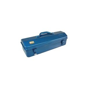 トラスコ中山 TRUSCO　山型工具箱　420X155X173．5　ブルー Y-410-B-イメージ1