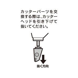 デザインフィル 一枚切り抜きカッター カッターパーツ 5個 FC36654-49856006-イメージ3