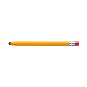 サンワサプライ シリコンゴムタッチペン 鉛筆型 オレンジ PDA-PEN53D-イメージ6