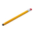 サンワサプライ シリコンゴムタッチペン 鉛筆型 オレンジ PDA-PEN53D-イメージ1