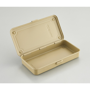 トラスコ トランク型工具箱　２０３Ｘ１０９Ｘ３５　ライトサンド T-19LS-イメージ5