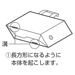 コクヨ すっきり収納できるキャリーボックス [NEOS] A4 オリーブ FCV2716-A4P-NELFM-DG-イメージ3