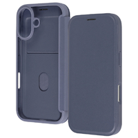 レイ・アウト iPhone 17用クリアフリップケース マグネット / ネイビー RT-P52LCC/N