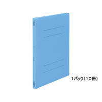キングジム フラットファイル クイックイン〈PP〉GX A4タテ 青 10冊 1パック(10冊) F935479-4432GXｱｵ