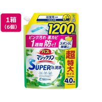 KAO バスマジックリンSUPERCLEAN グリーンハーブ 詰替 1200mL 6個 FC723SU