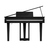 ローランド 電子ピアノ 【高低自在椅子付き】 GPシリーズ 黒鏡面 GP-3-PES-イメージ5